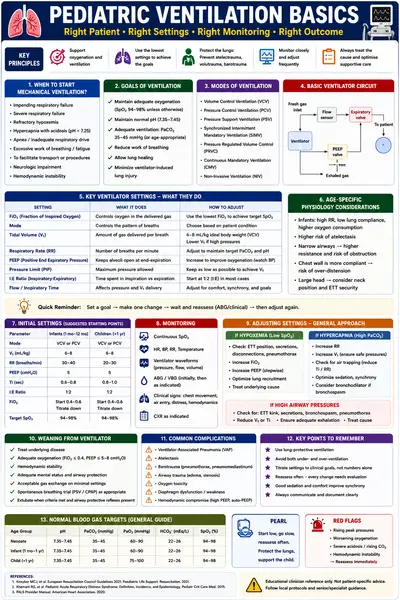 Pediatric ventilation Basics