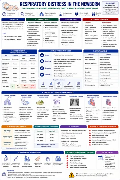 Respiratory distress in Newborn