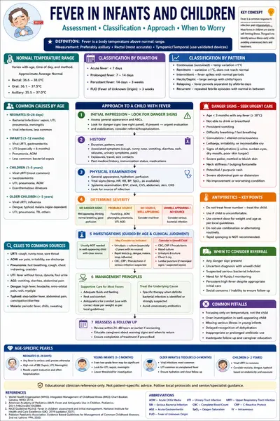 Fever in infants and children